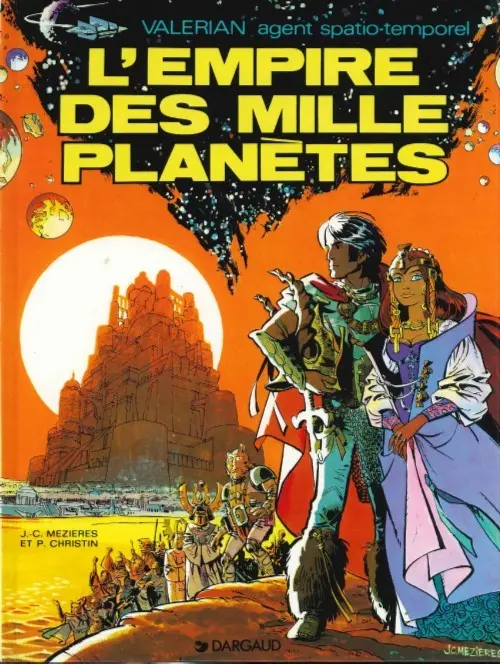 Couverture de l'album Valérian Tome 2 L'empire des mille planètes