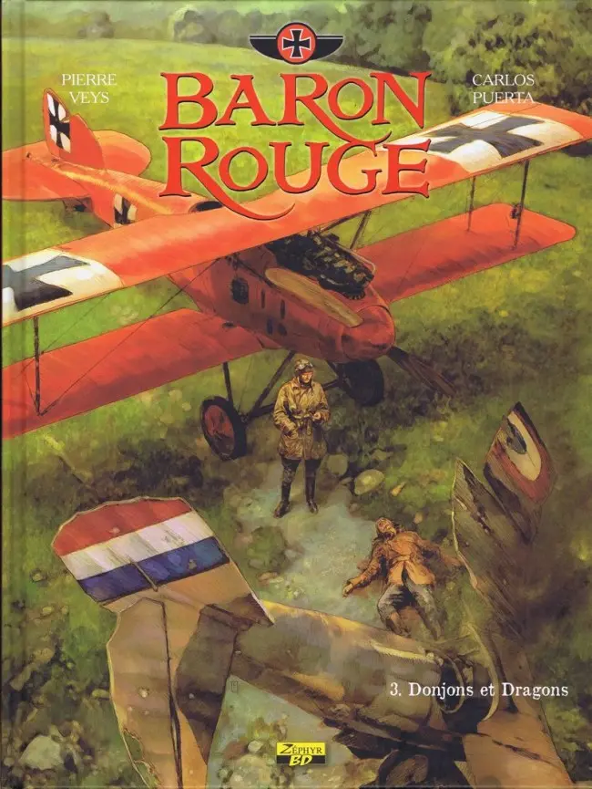 Couverture de l'album Baron Rouge Tome 3 Donjons et Dragons