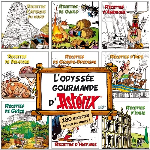 Couverture de l'album Astérix L'odyssée gourmande d'Astérix