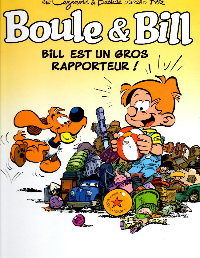 Couverture de l'album Boule et Bill Tome 37 Bill est un gros rapporteur !