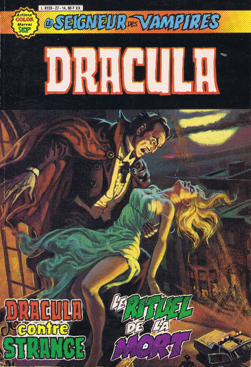 Couverture de l'album Dracula le vampire Album N° 0