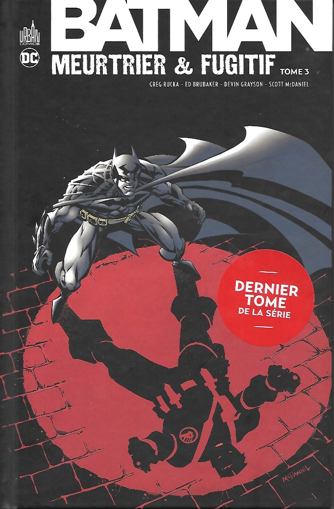 Couverture de l'album Batman : Meurtrier & fugitif Tome 3