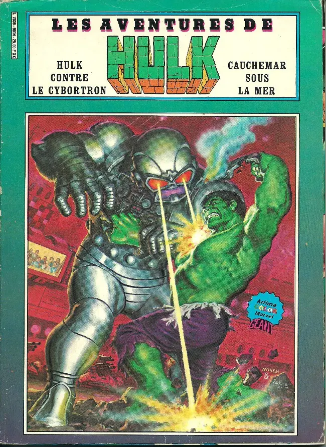 Couverture de l'album Hulk Album N° 4