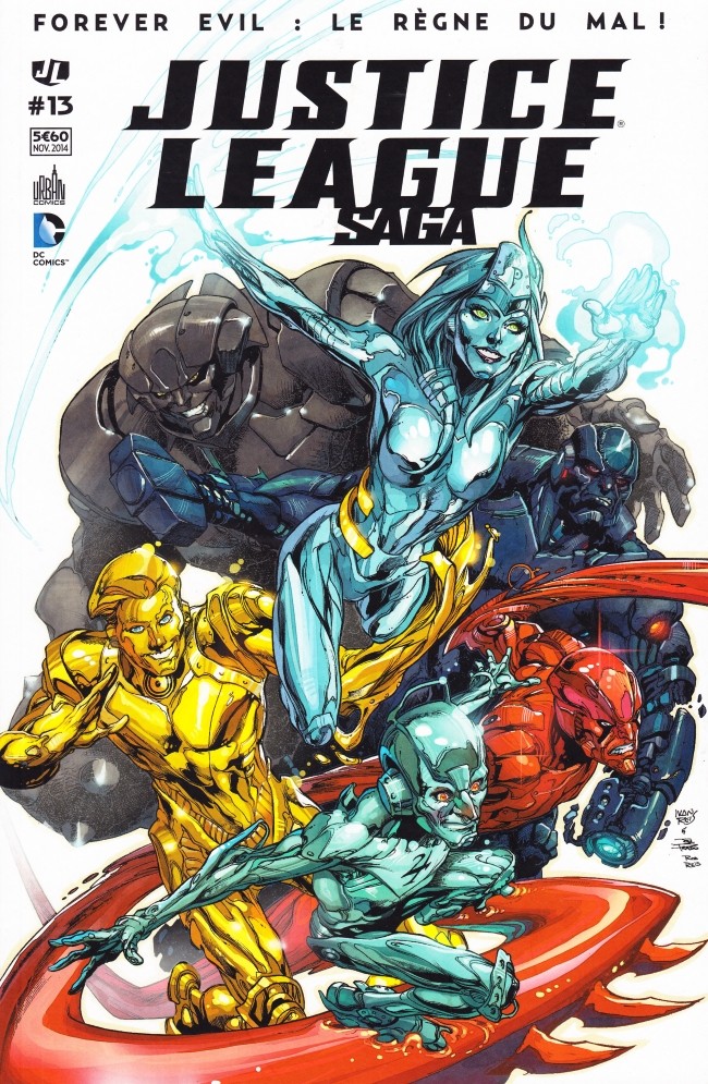 Couverture de l'album Justice League Saga #13 Forever Evil : le règne du Mal