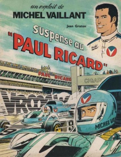Couverture de l'album Michel Vaillant Suspense au Paul Ricard