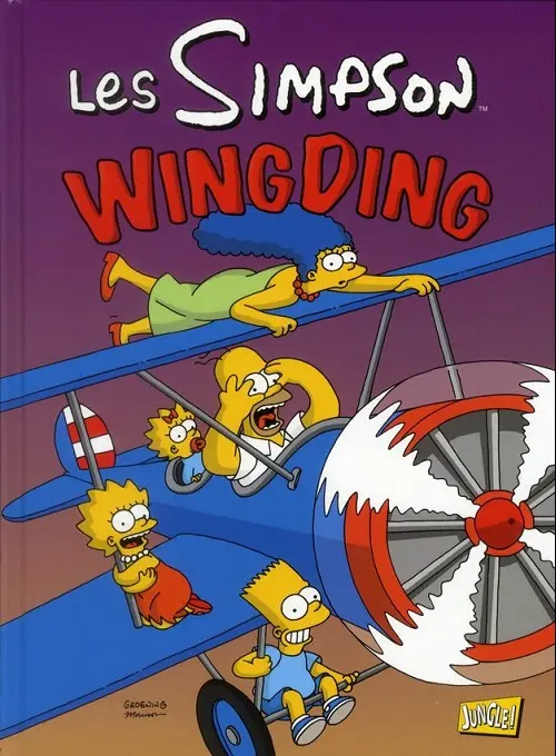 Couverture de l'album Les Simpson Tome 16 Wing Ding