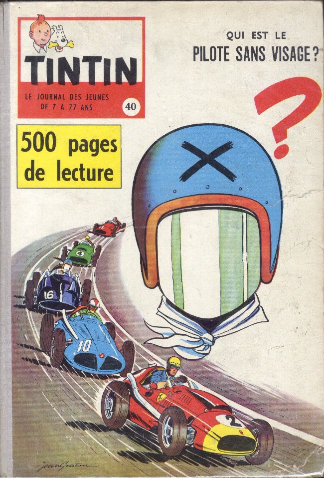 Couverture de l'album Tintin Tome 40 Tintin album du journal (n° 550 à 561)