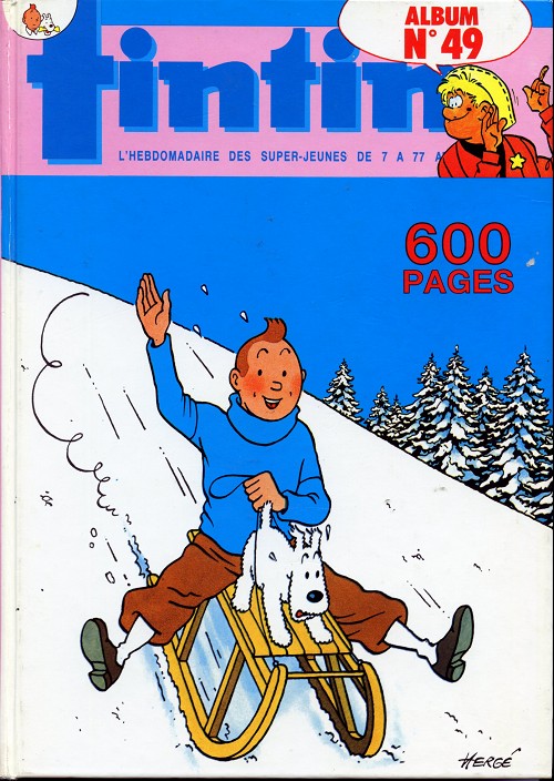 Couverture de l'album Tintin N° 49