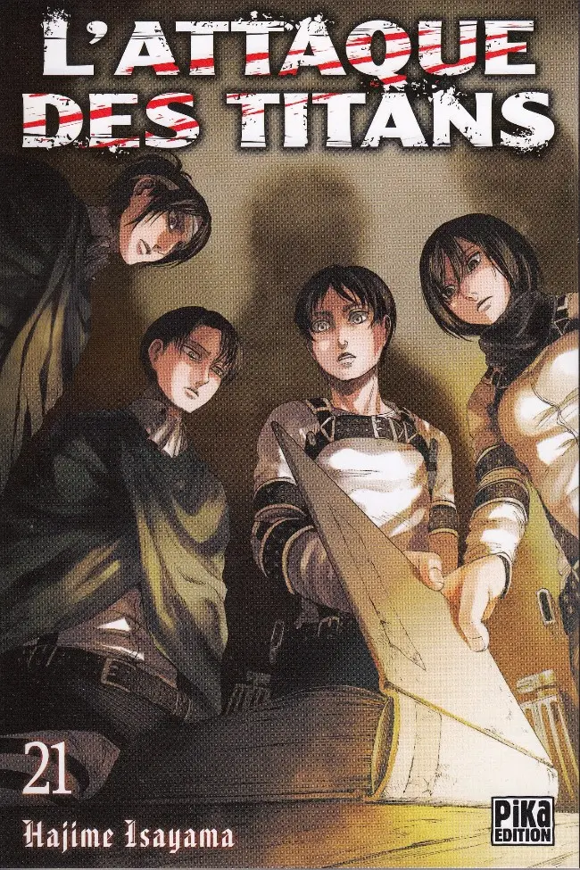 Couverture de l'album L'Attaque des Titans 21
