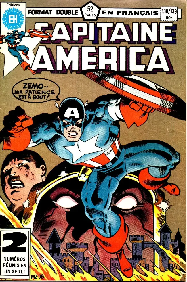 Couverture de l'album Capitaine America Tome 138 Oh, que ce soit toujours ainsi...