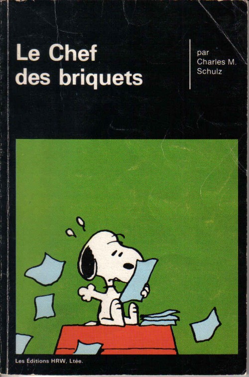 Couverture de l'album Peanuts Tome 15 Le chef des briquets