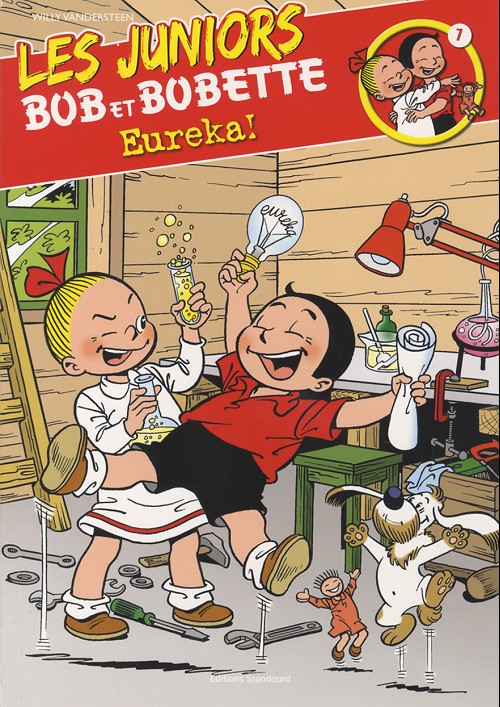 Couverture de l'album Bob et Bobette (Les Juniors) Tome 7 Eureka !