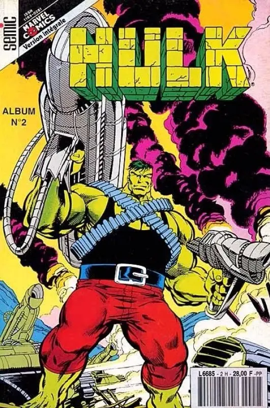 Couverture de l'album Hulk Album N° 2