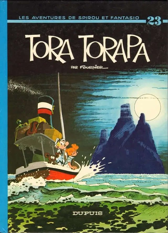 Couverture de l'album Spirou et Fantasio Tome 23 Tora Torapa