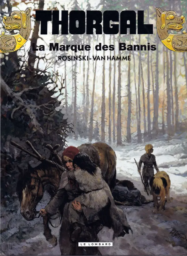 Couverture de l'album Thorgal Tome 20 La Marque des Bannis