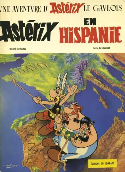 Couverture de l'album Astérix Tome 14 Astérix en Hispanie