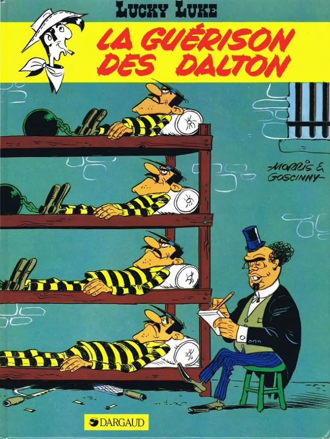 Couverture de l'album Lucky Luke Tome 44 La guérison des Dalton