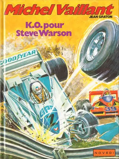 Couverture de l'album Michel Vaillant Tome 34 K.O. pour Steve Warson