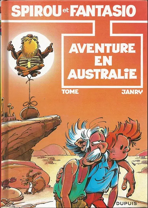 Couverture de l'album Spirou et Fantasio Tome 34 Aventure en Australie