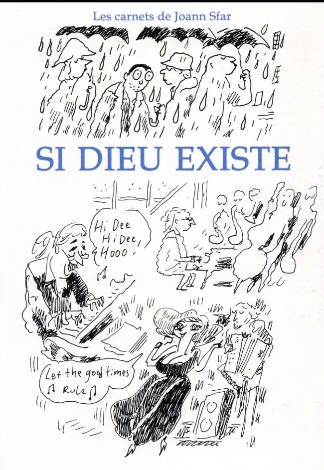 Couverture de l'album Les carnets de Joann Sfar Tome 10 Si Dieu existe
