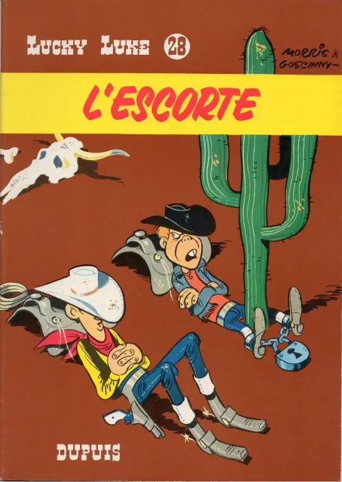 Couverture de l'album Lucky Luke Tome 28 L'escorte