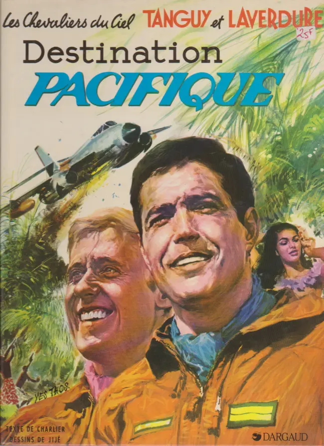Couverture de l'album Tanguy et Laverdure Tome 11 Destination Pacifique