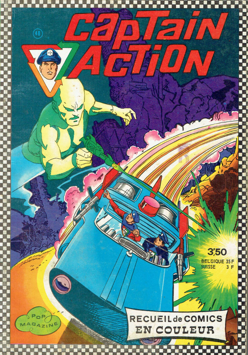 Couverture de l'album Captain Action Recueil N°48