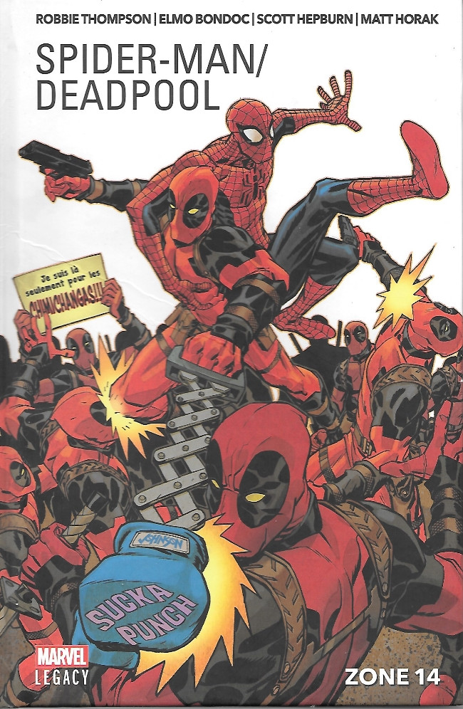 Couverture de l'album Spider-Man / Deadpool Tome 2 Zone 14