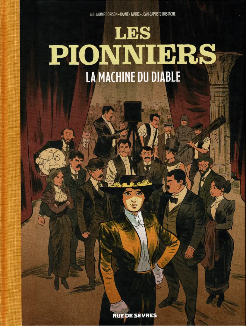 Couverture de l'album Les pionniers Tome 1 La machine du diable