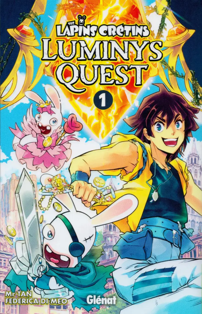 Couverture de l'album The lapins crétins -  Luminarys Quest 1