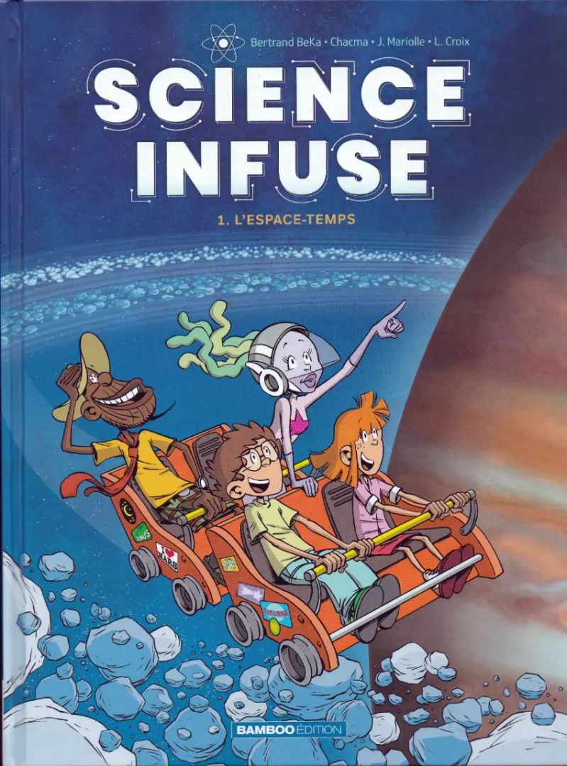 Couverture de l'album Science infuse 1 L'espace-temps