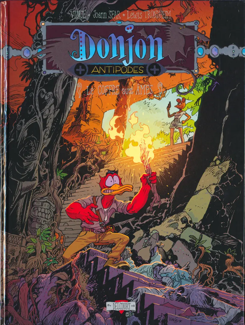 Couverture de l'album Donjon Antipodes Tome 10001 Le coffre aux âmes