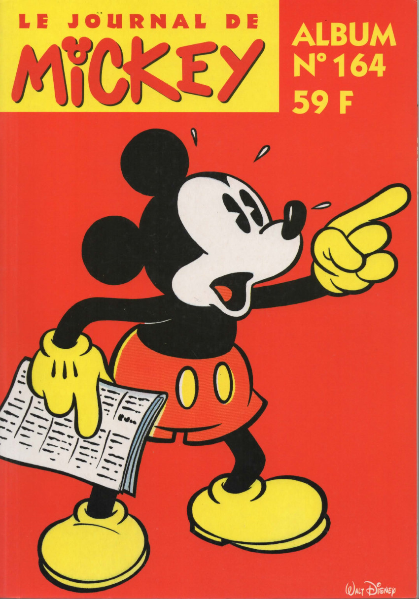 Couverture de l'album Le Journal de Mickey Album N° 164