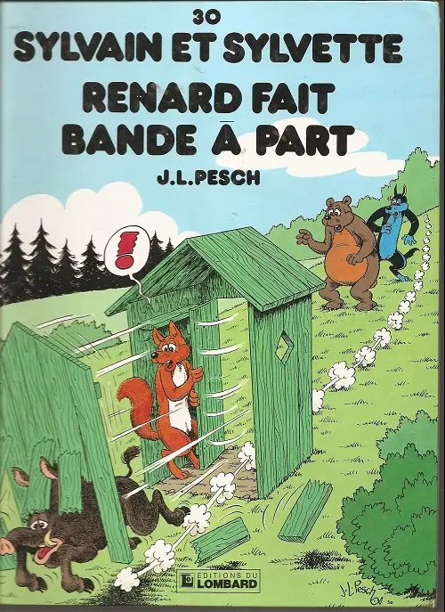 Couverture de l'album Sylvain et Sylvette Tome 30 Renard fait bande à part
