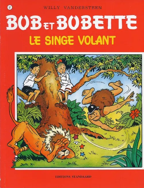 Couverture de l'album Bob et Bobette Tome 87 Le singe volant