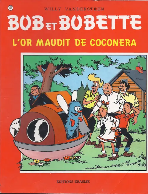 Couverture de l'album Bob et Bobette Tome 159 L'Or maudit de Coconera