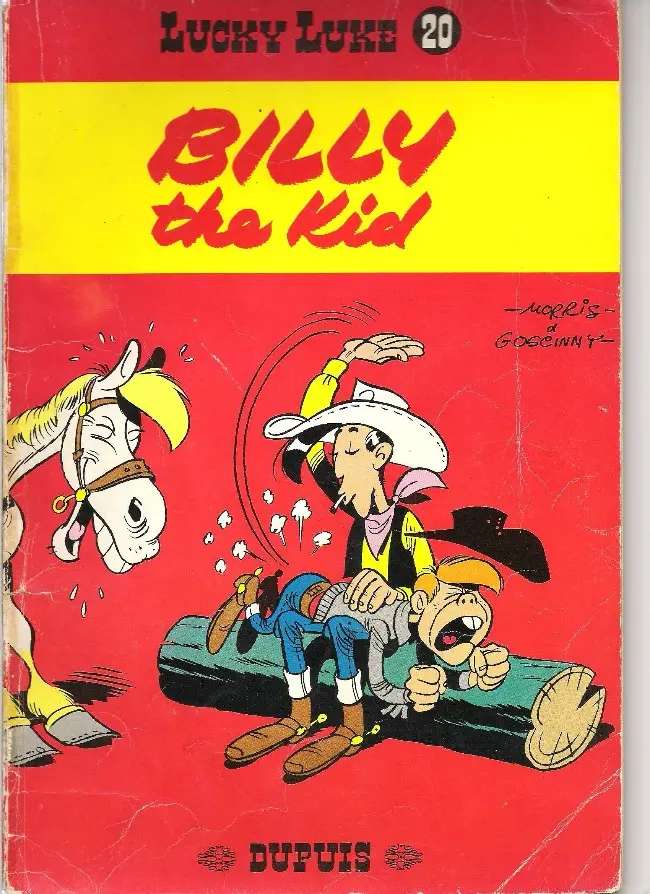 Couverture de l'album Lucky Luke Tome 20 Billy the Kid