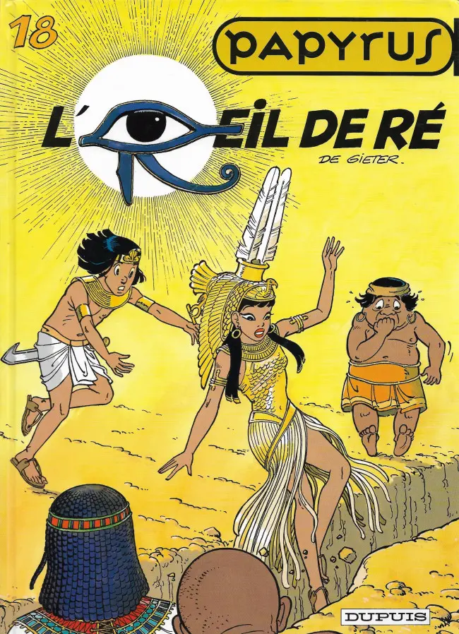Couverture de l'album Papyrus Tome 18 L'œil de Ré