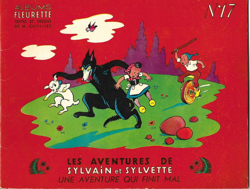 Couverture de l'album Sylvain et Sylvette N° 17 Une aventure qui finit mal