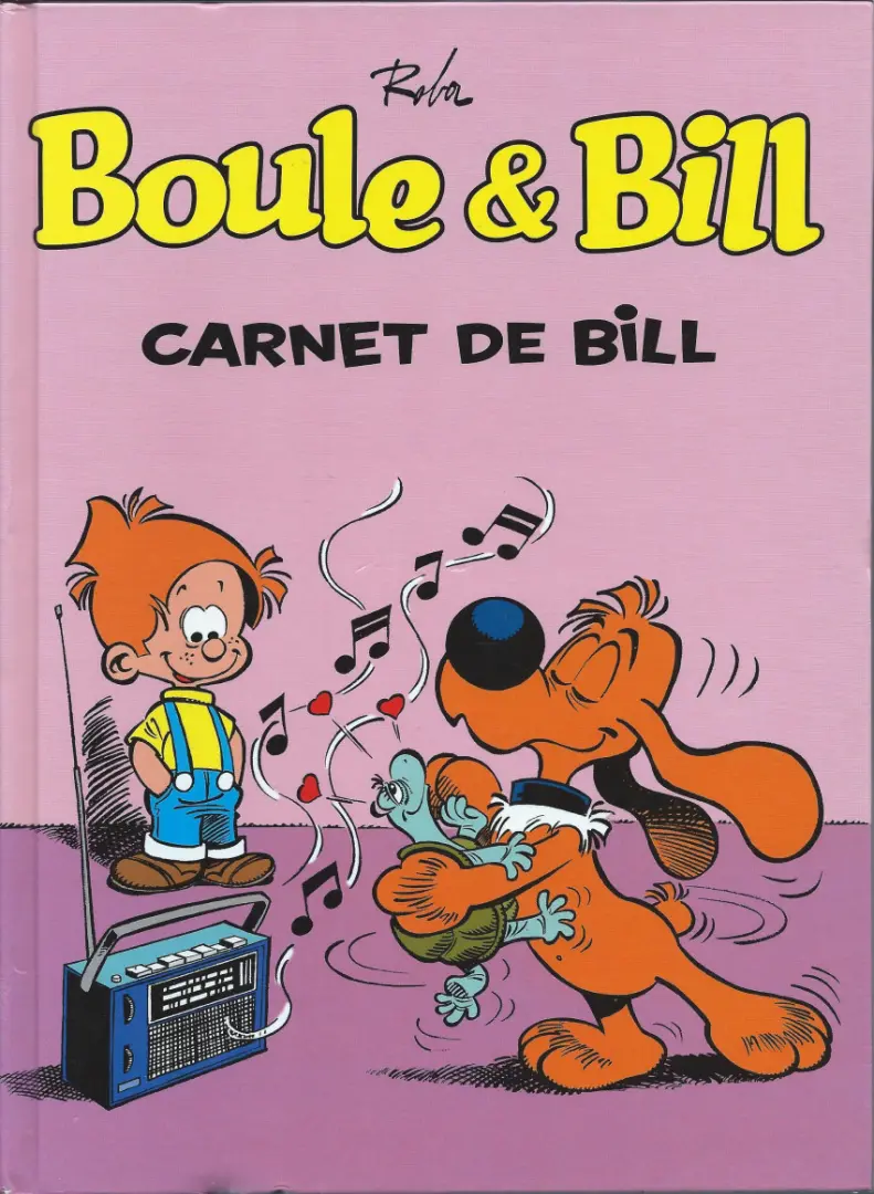 Couverture de l'album Boule & Bill Tome 4 Carnet de Bill