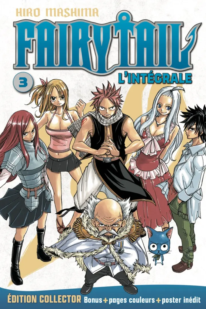 Couverture de l'album Fairy Tail - Hachette Collection 3