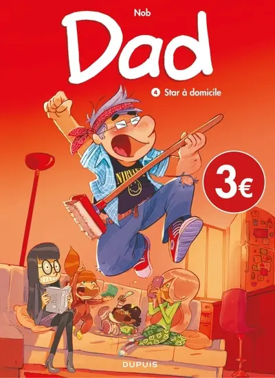Couverture de l'album Dad Tome 4 Star à domicile