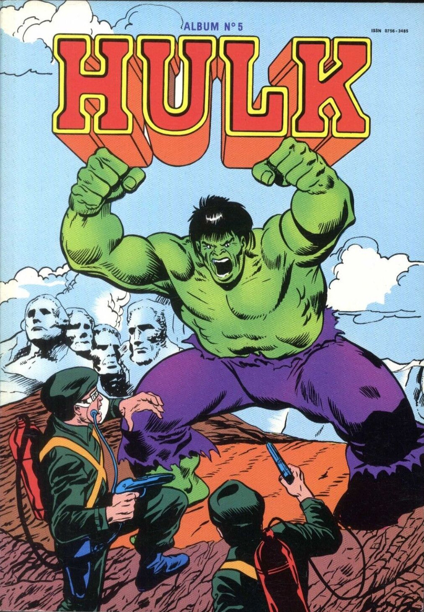 Couverture de l'album Hulk Album N° 5