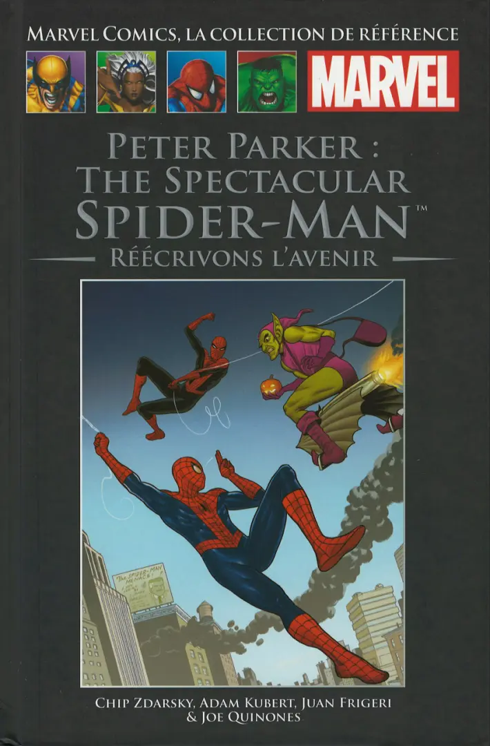 Couverture de l'album Marvel Comics - La collection de référence Tome 239 Peter Parker : Yhe Spectacular Spider-Man - Réecrivons l'avenir
