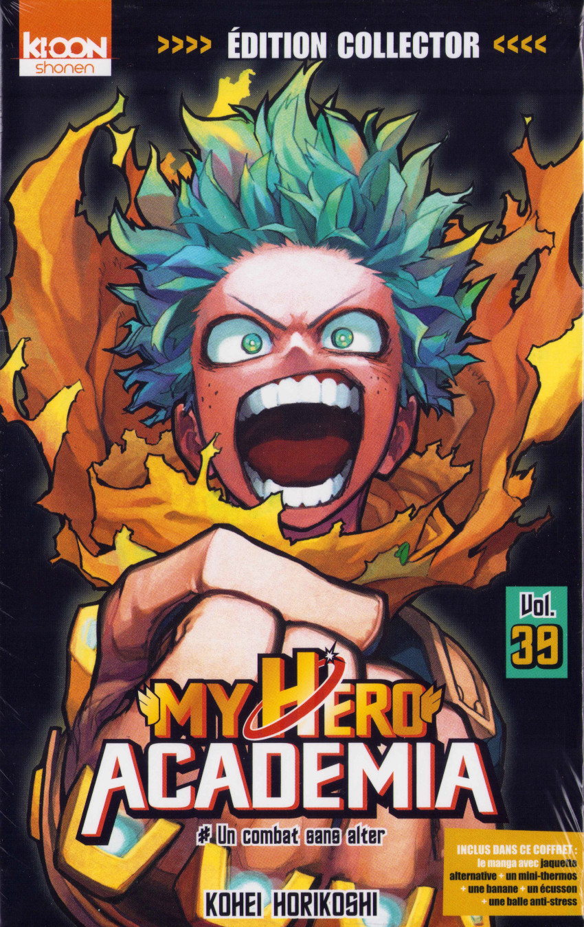 Couverture de l'album My Hero Academia Vol. 39 Un combat sans alter