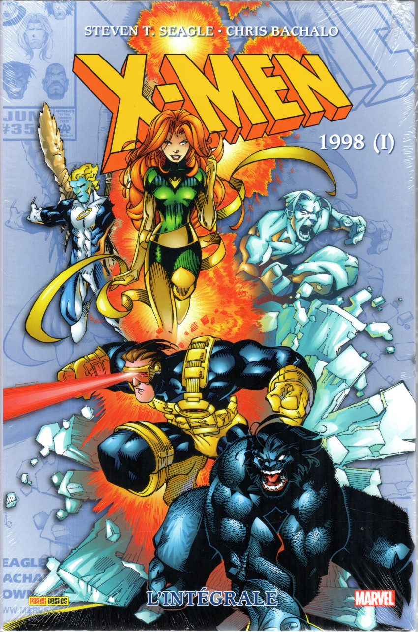 Couverture de l'album X-Men L'intégrale Tome 52 1998 (I)