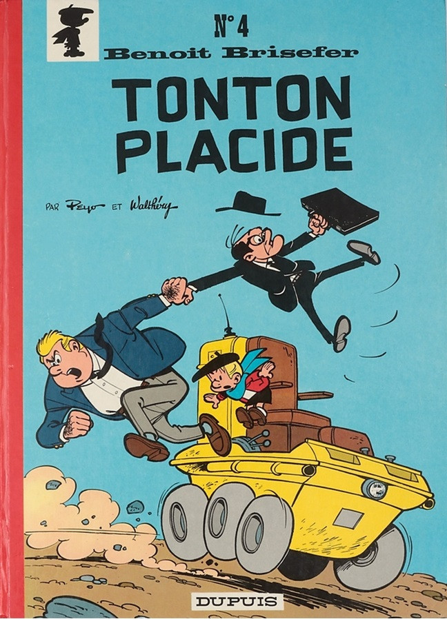 Couverture de l'album Benoît Brisefer Tome 4 Tonton Placide