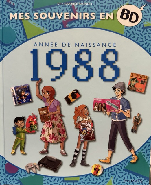 Couverture de l'album Mes souvenirs en BD Tome 49 Année de naissance 1988