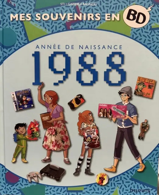 Couverture de l'album Mes souvenirs en BD Tome 49 Année de naissance 1988