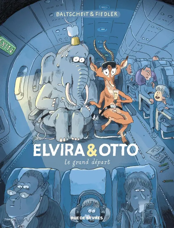 Couverture de l'album Elvira & Otto 2 Le grand départ